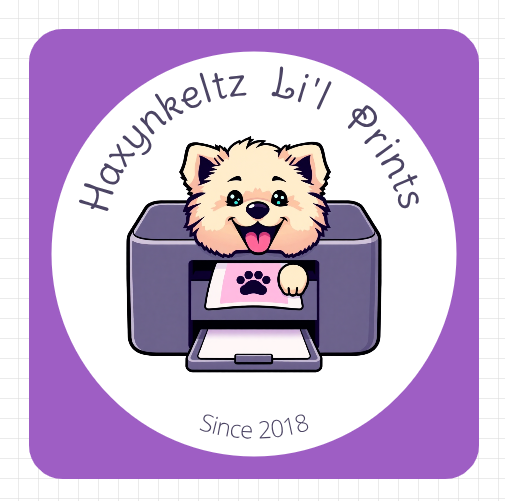Haxynkeltz Lil Prints Logo
